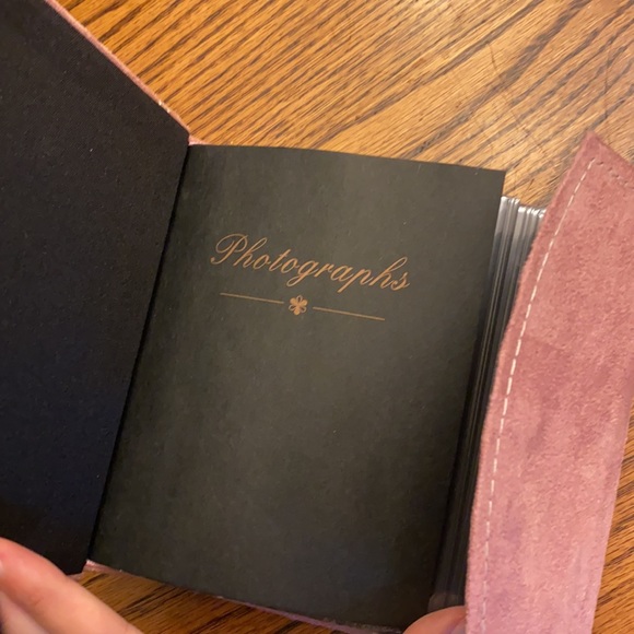 Vintage Y2K Pink Suede Magnetic Snap Photo Album Picture Book Keepsake Memories - Picture 3 of 8